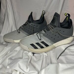 Adidas Harden Vol. 2 ‘Concrete’ Grey Men’s Size 13 Sneakers